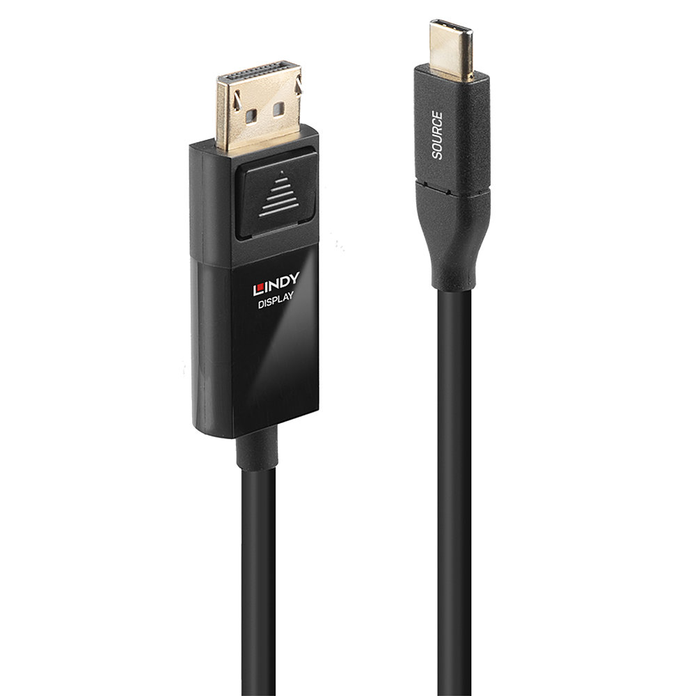 [43303] USB-C - DisplayPort kaabel 3.0m, 4K@60Hz, High Dynamic Range (HDR)
