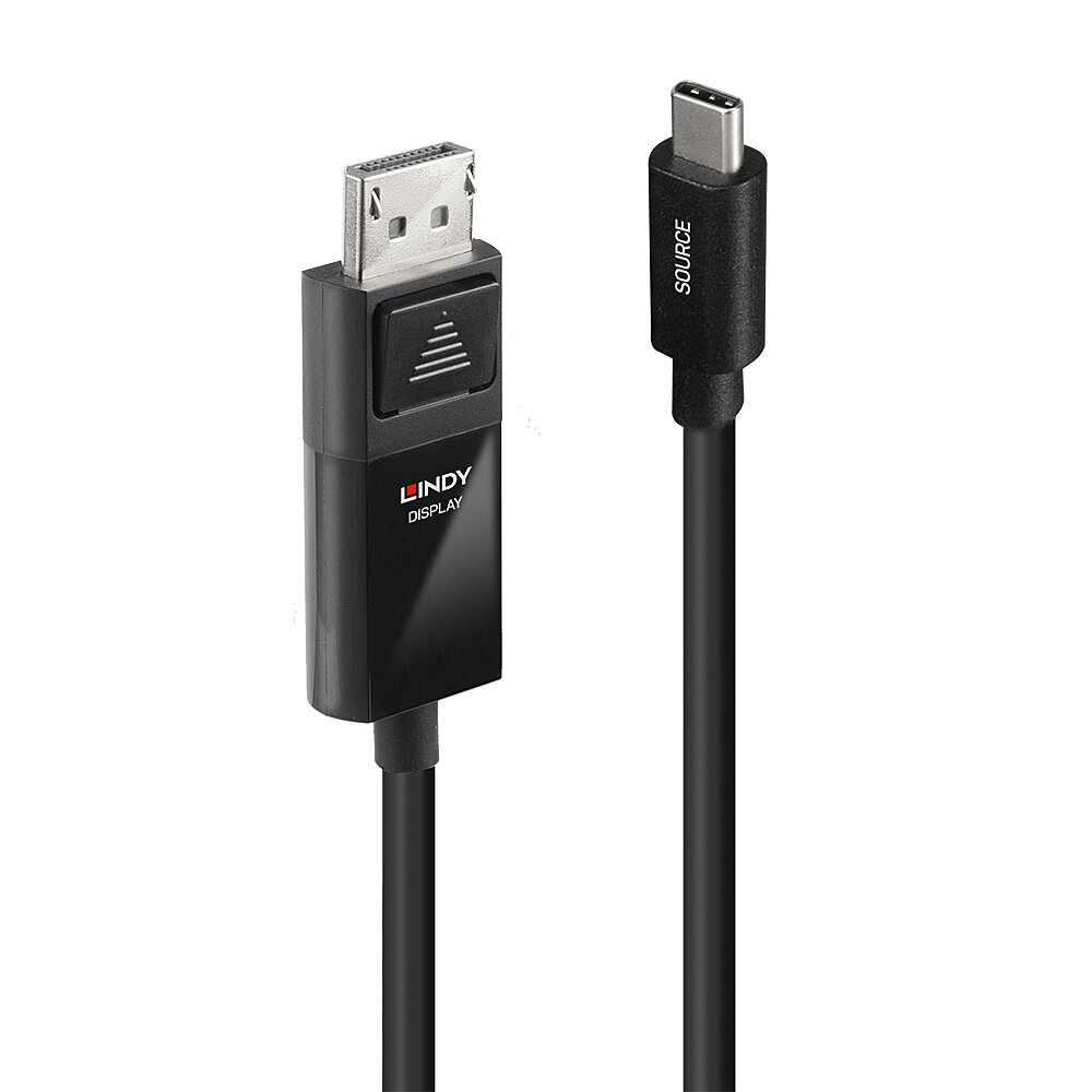 [43343] USB-C - DisplayPort kaabel 3.0m, 4K@60Hz, High Dynamic Range (HDR)