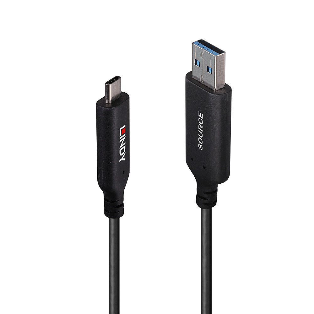[43396] USB 3.2 kaabel A - C 25.0m, Active Optical