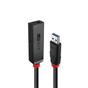 USB 3.0 pikenduskaabel (võimendiga) 10.0m (max lisatava kaabli pikkus on  3.0m), Slim, Active