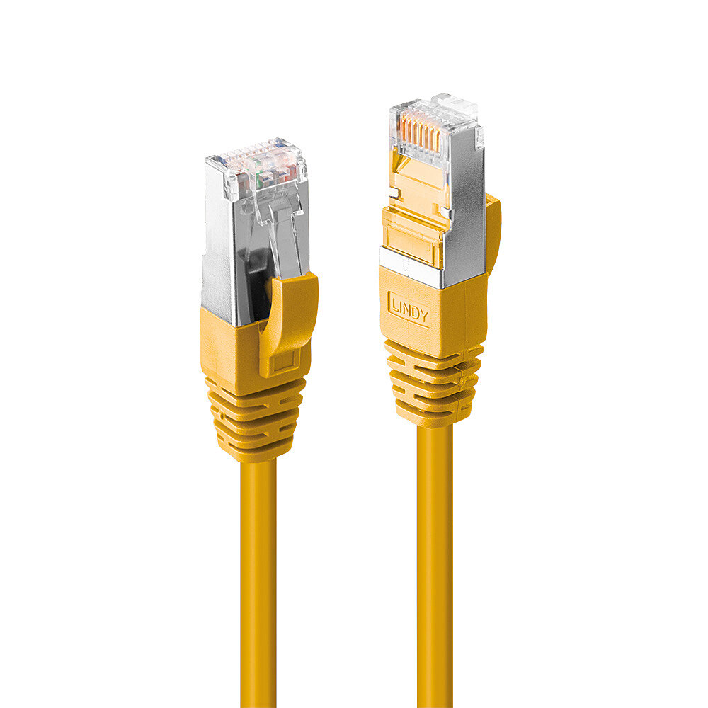 Võrgukaabel Cat6a S/FTP 7.5m, LSZH, CU, kollane