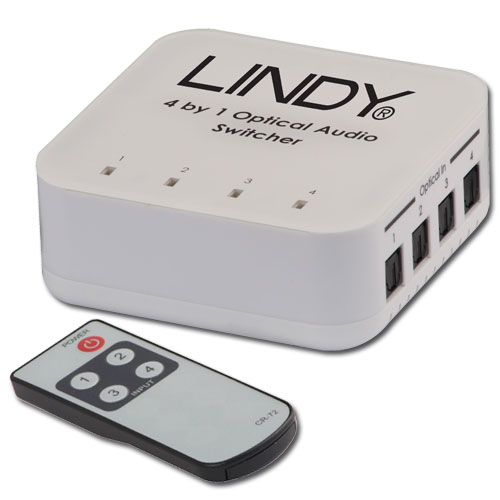 [70416] 4 Way TosLink Digital Optical Audio Switch