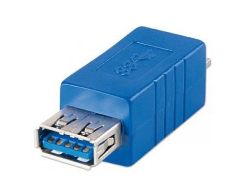 Üleminek USB 3.0 A (F) - Micro B (M), sinine