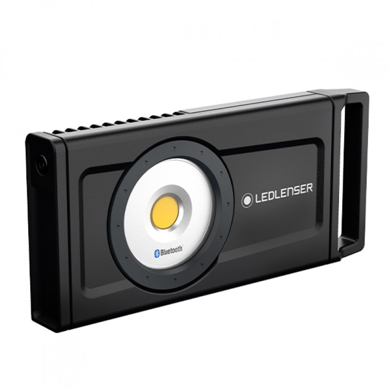 [502002] Work lamp  LED LENSER iF8R black, rechargeable, magnet