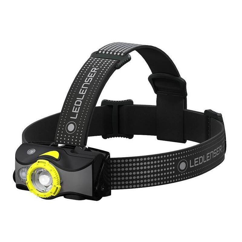 Pealamp LEDLENSER MH7 karbis kollane-must
