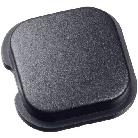 [10T09] MEC Black Square Switch Cap for Use with 6C Series Push Button