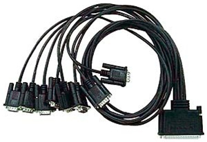 Ühenduskaabel CBL-M68M9x8-100 (Opt8D+) / SCSI VHDCI 68 to 8 x DB9(M) Cable (CP-118EL-A, CP-168EL-A)