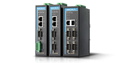 4 port RS-232/422/485 server, 2 x 10/100BaseT(X) (üks IP), 2 x DC toide, 0 kuni 60°C, serial/LAN/toite ülepingekaitse, opt. Isol