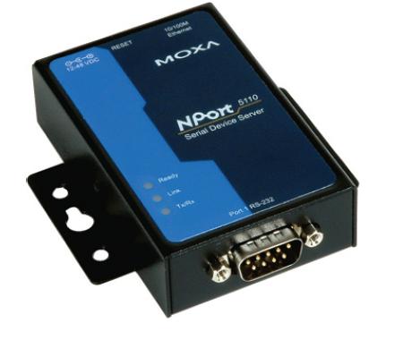 RS-232 server, 1 port, -40 kuni 75°C, serial/LAN/toite ülepingekaitse, madal voolutarve - 1 W