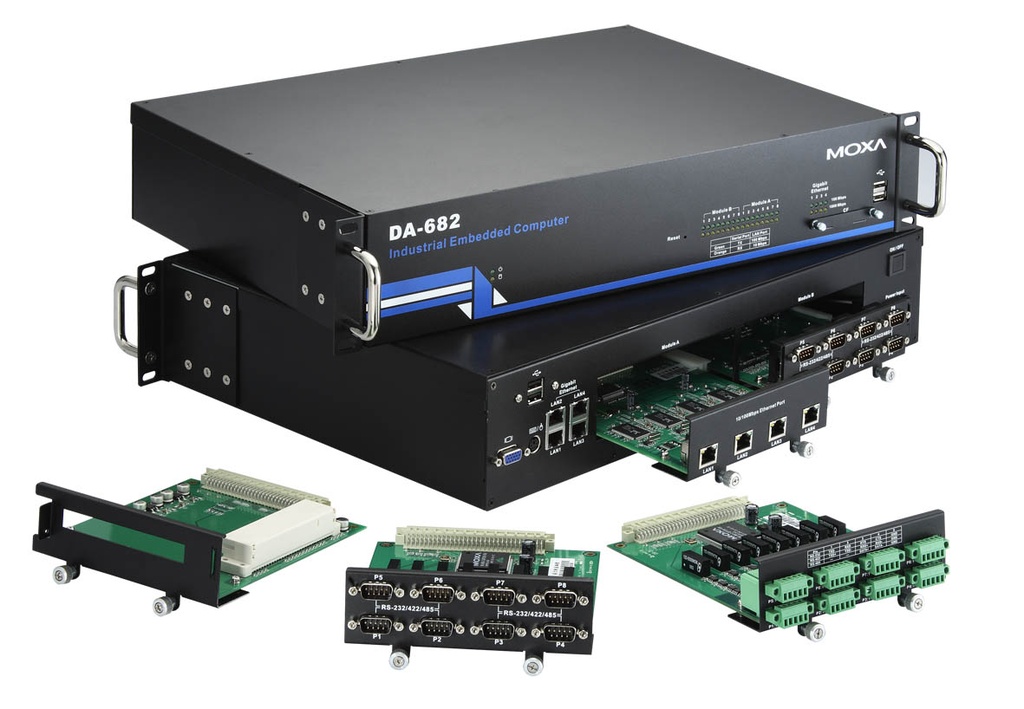 [DA-LN04-RJ] DA-XXX sarja arvutite lisamoodul: 4 x 10/100 Mbps LAN