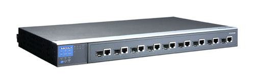 IEC 61850-3 switch: 9 x 10/100/1000BaseT(X) või 100/1000BaseSFP ( SFP-1FE/1G seerial GBICutele), 2 x toiteplokk 24 VDC, -40 kuni