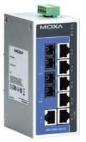 Switch: 6 x 10/100BaseT(X), 2 x 100BaseFX single-mode SC, -10 kuni 60°C, mittemanageeritav, plastikust DIN
