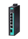 Unmanaged full Gigabit Ethernet switch with 4 10/100/1000BaseT(X) ports and 1 combo 10/100/1000BaseT(X) or 100/1000BaseSFP port, -10 to 60°C operating temperature