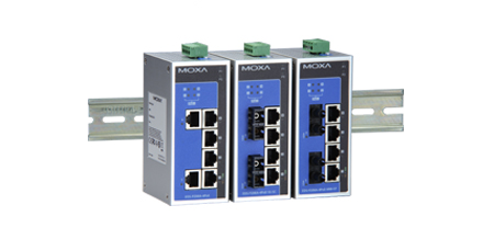 Switch: 4 x PoE, 2 x 100BaseFX single-mode SC, 0 kuni 60°C, mittemanageeritav