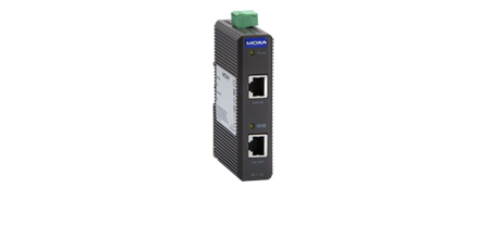 [INJ-24-T] PoE+ Injector, maximum output of 30 W at 24/48 VDC, -40 to 75°C