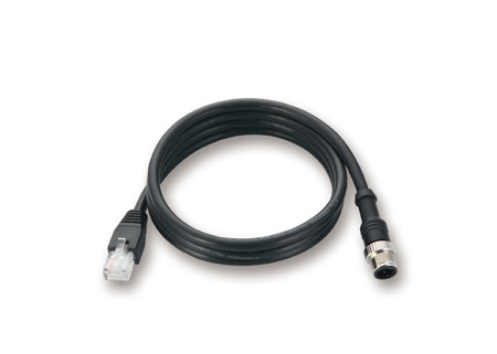 [CBL-M12D(MM4P)/RJ45-100 IP67] Ühenduskaabel M12D-RJ45 IP67 1m