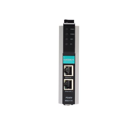 [MGATE MB3170-M-SC] Modbus Serial to 1 x100BaseF(X) multi-mode SC, 0 kuni 60°C