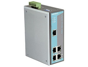 Switch: 5 x 10/100BaseT(X), 0 kuni 60°C, mittemanageeritav DIN