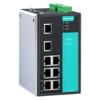 [EDS-508A] Managed Ethernet switch with 8 10/100BaseT(X) ports, 0 to 60°C