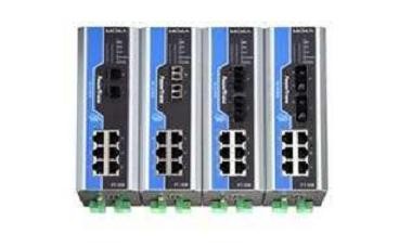 [PT-508-MM-LC-24] IEC 61850-3 switch DIN-liistule: 6 x 10/100BaseT(X), 2 x 100BaseFX multi-mode LC, 1 x toiteplokk 24 VDC, -40 kuni 85°C