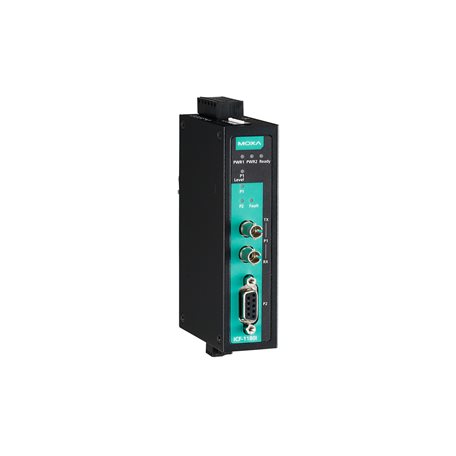 Konverter: PROFIBUS to fiber, single-mode, ST connector, 0 to 60°C