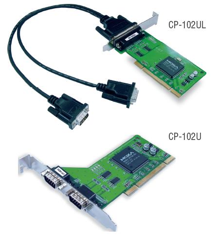 RS-232 PCI kaart, Low Profile, 2 porti + DB9M kaabel