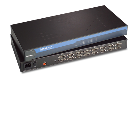 RS-232 USB konverter, 16 porti + toiteplokk