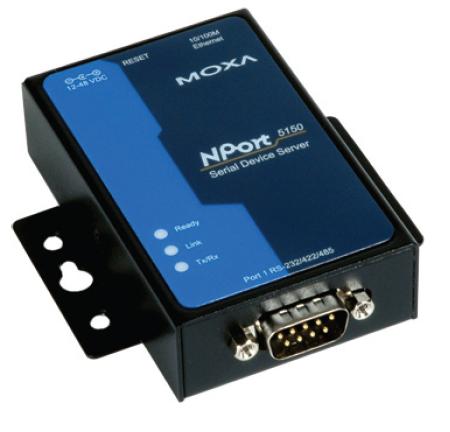 RS-232/422/485 server, 1 port, 0 kuni 60°C, serial/LAN/toite ülepingekaitse, madal voolutarve - 1 W