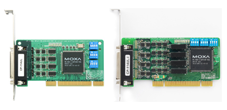 RS-232/422/485 PCI kaart, Low Profile, 4 porti + DB25M kaabel
