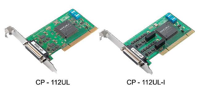 RS-232/422/485 PCI kaart, Low Profile, 2 porti, opt. isol. 2KV  + DB9M kaabel
