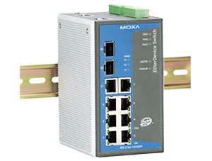 Switch: 7 x 10/100BaseT(X), 1 x 10/100/1000BaseT(X), 2 x SFP pesa (SFP-1G  seeria moodulitele), -40 kuni 75°C