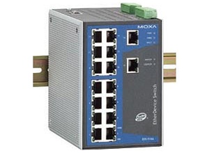 Switch: 16 x 10/100BaseT(X), -40 kuni 75°C