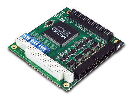 [CB-114] 4 Port PC/104+ Board, RS-232/422/485