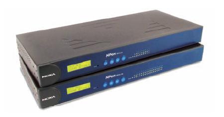 RS-232/422/485 serial device server, 16 x RJ45 porti , 100BaseF(X) single-mode fiiber (SC)