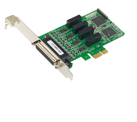 [CP-134EL-A-I] 4-port RS-422/485 PCI Express board with 4 kV surge and 2 kV electrical isolation