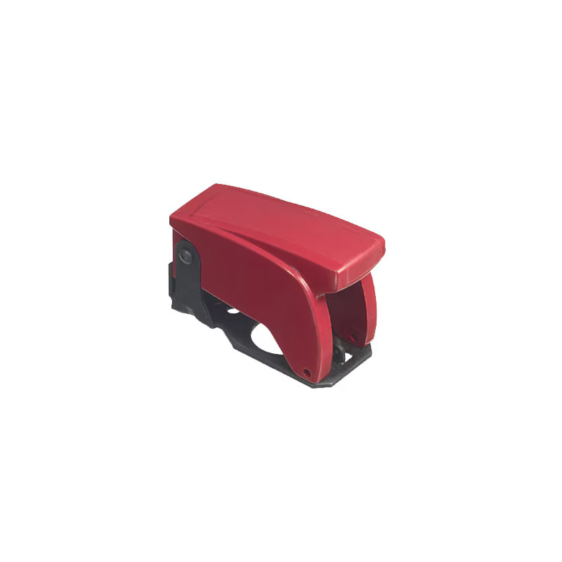 [MSG33FN6XXX] Switch Guard, 3 positions, Red, For Flathead Bushing