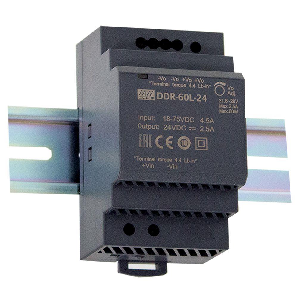 DC/DC converter 60W 18~75V-5V 12A
