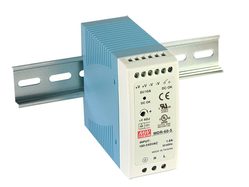 Toiteplokk DIN-liistule 60W 12V 5A