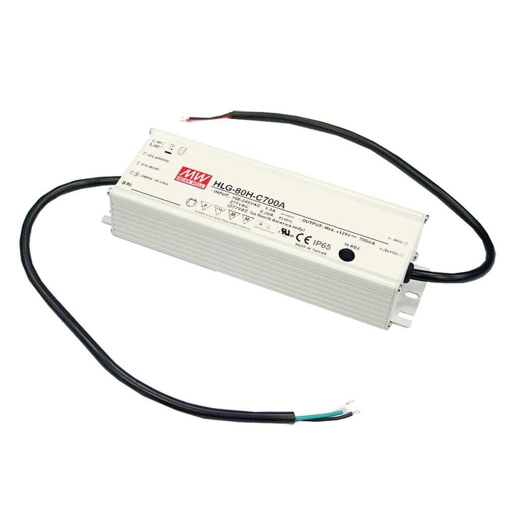 Toiteplokk LED 80W 24V 3.4A IP65