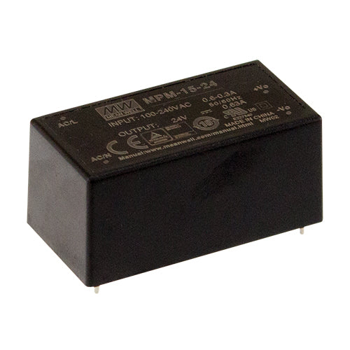 Meditsiiniline toiteplokk 15W 15V 1.0A