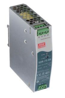 DIN rail power supply 75W 48V 1.6A