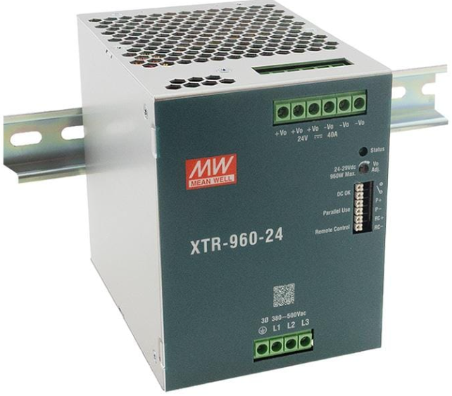 [XTR-960-24] Toiteplokk DIN-liistule 960W 24V 40A 3F