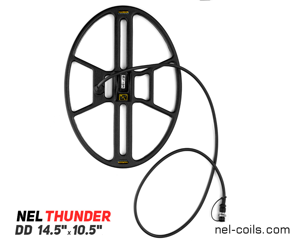 Metalliotsija DD pool NEL Thunder 14,5"x10,5" Garrett ACE sarjale