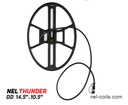Metalliotsija DD pool NEL Thunder 14,5"x10,5" Garrett ACE sarjale