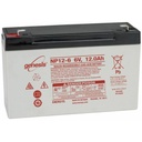 Pliiaku 6V 12Ah 151mm x 50mm x 101mm, 3-5a