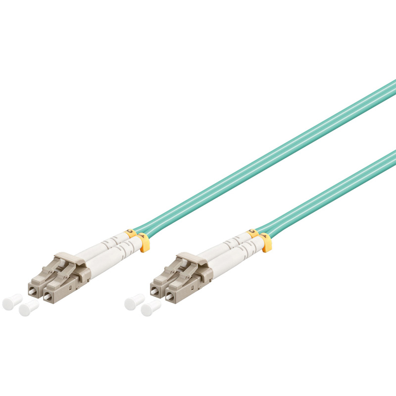 FO jätkukaabel multimode LC-LC duplex OM3 (50/125) 0.5m