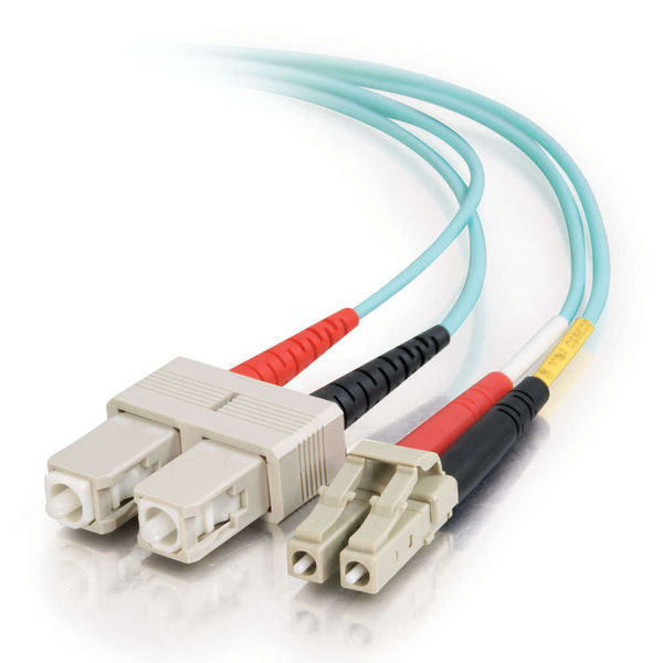 FO jätkukaabel multimode LC-SC duplex OM3 (50/125) 40.0m