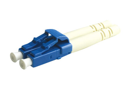 FO pistik singlemode LC duplex 2mm sinine