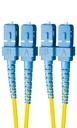 FO jätkukaabel singlemode SC-SC duplex  31.0m (lisakestaga)