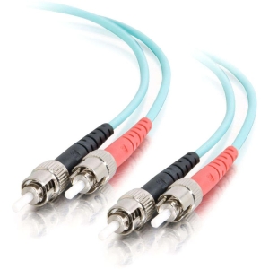 FO jätkukaabel multimode ST-ST duplex OM3 (50/125) 1.0m